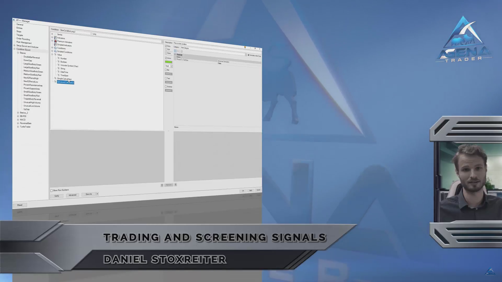 Trading and screening Signals with Condition Escort